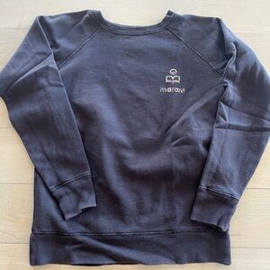 Isabel Marant Etoile Grey Sweatshirt with Logo in perfect condition